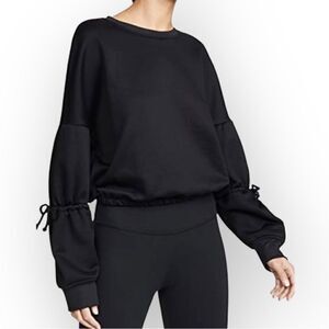 Koral Trivia Valo Cropped Sweatshirt In Black Women's Size M